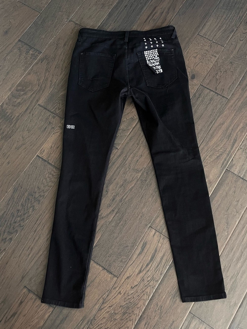 Ksubi Black Men Chitch Slim Denim Jeans